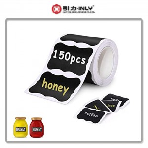 Chalkboard Labels White Chalk Marker Pen Adhesive Chalkboard labels in Roll