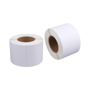 Waterproof Thermo Label 75*120 Direct Thermal Label Roll Thermo Stickers