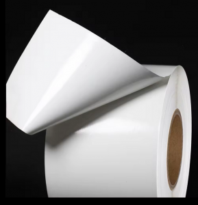 Glossy Direct Thermal Sticker Roll Continuous Roll Thermal Lineless Label