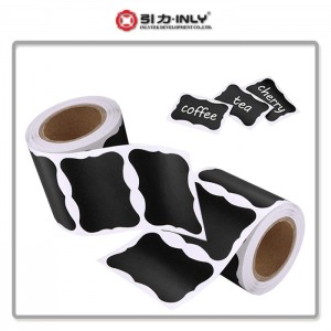 Chalkboard Labels White Chalk Marker Pen Adhesive Chalkboard labels in Roll