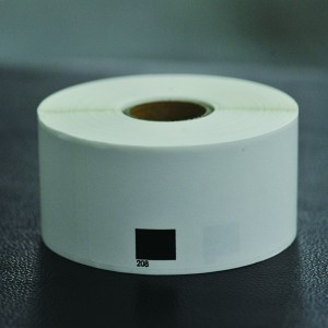 Brother compatible label 11208 29X62MM 800pcs per roll