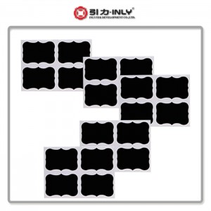 Premium Chalkboard Labels Bulk Pvc Vinyl Labels White Chalk Marker Pen Adhesive Chalkboard labels