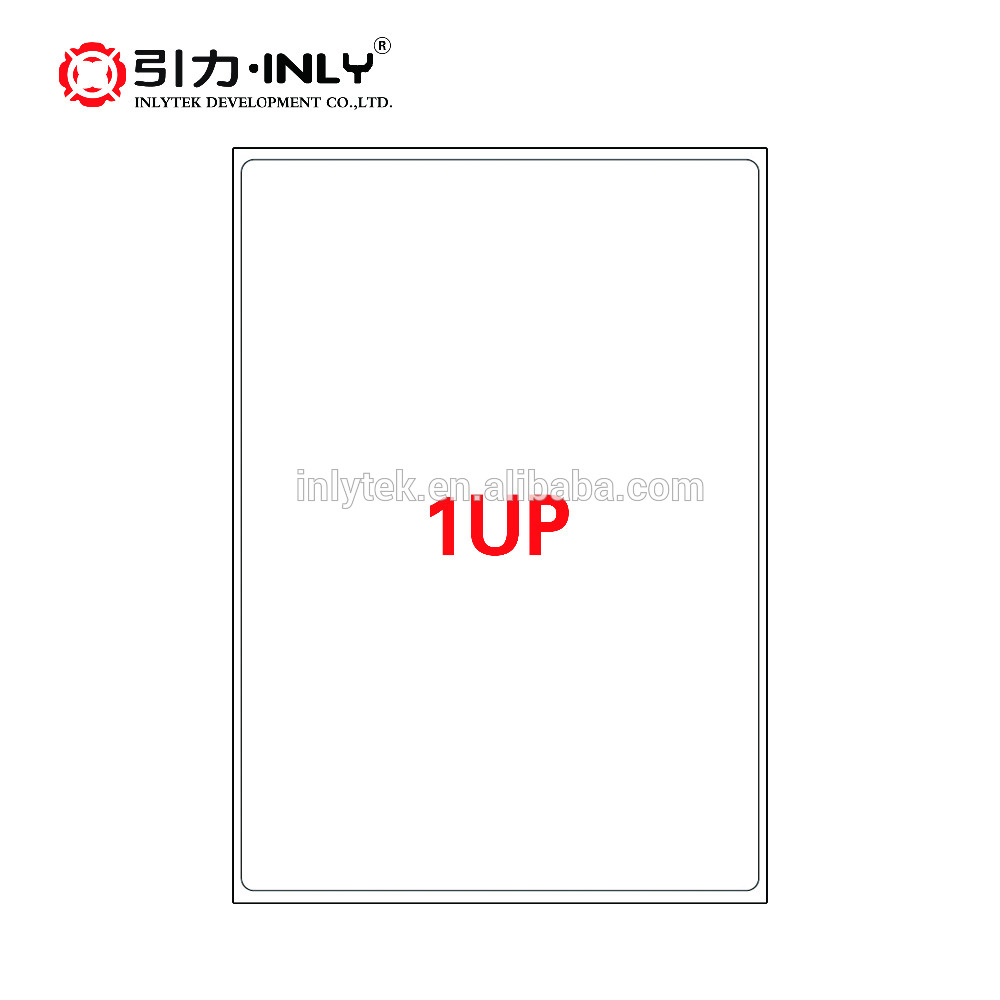 1 up a4 size label laser/inkjet label Ebay address label