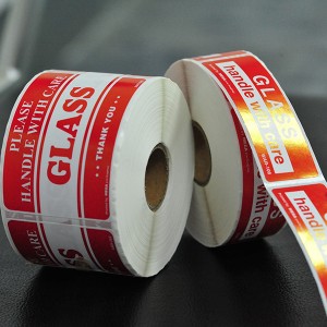 Low price for China Fragile Handle with Care Stickers Labels, Easy Peel