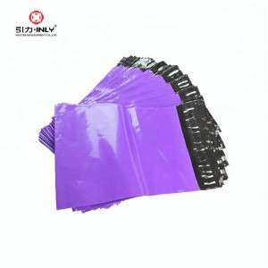 Colorful  100% LDPE virgin PE MAILERS For Express And Packaging with hander