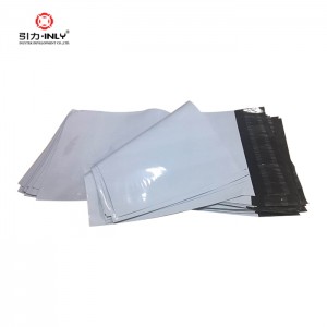 14.5×19 white poly mailers 100 % LDPE white poly mailersenvelope courier shipping plastic packaging gift mailing bag