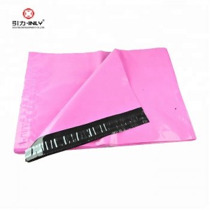 Pink Poly Mailers factory supply Compostable Shipping Envelopes Courier Mailing Bag Handheld Black Poly Mailer